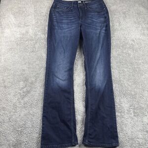Lee Riders Mid Rise Boot‎ Cut Straight Leg Jeans Womens Size 30x30 Denim Blue